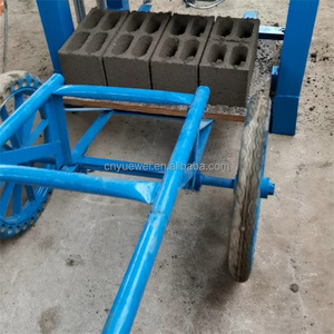 Carro Manual para transporte de bloques de cemento, máquina de fabricación de bloques, línea de producción - Product Image 2