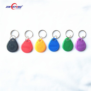 Custom TK4100 EM4200 T5577 <strong>Programmable</strong> Rewritable UID 125Khz ABS Keyfob RFID Keychain