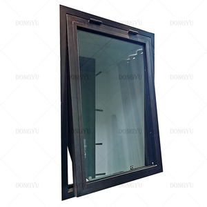 Narrow Frame Double Glazed Sliding <strong>Windows</strong> Low-E Glass Aluminum Awning <strong>Window</strong> With Mosquito Net for Modern Commercial - Product Image 6