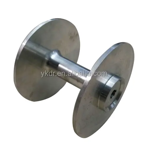 aluminum gravity casting factory Zhejiang aluminum alloy foundry supply cast aluminum winch reel as drawing for fishing industry