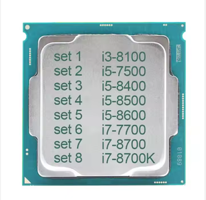 CPUSコアI3-8100 I5-7500 I5-8400 I5- 8500 I5-8600 I7-7700 I7-8700 I7-8700K 6コアCPU LGA1151在庫あり - Product Image 1
