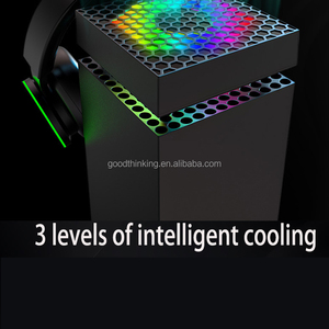 ฐานควบคุมอุณหภูมิอัจฉริยะคอนโซลเกมสำหรับ Xbox Series X ไฟ RGB พัดลมระบายความร้อนด้านบน - Product Image 2