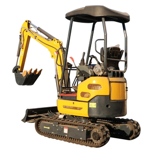 Excavadora sobre orugas pequeña Kubota tipo 20, maquinaria de construcción pesada, excavación, carga, rotura, elevación, todo competente - Product Image 2