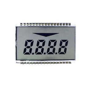 Personalizzato 7 segmenti 4 /5 /6 /12/20 /22 cifre TN STN FSTN VA display LCD dello schermo auto a cristalli liquidi per distributore di Carburante display lcd modulo - Product Image 6