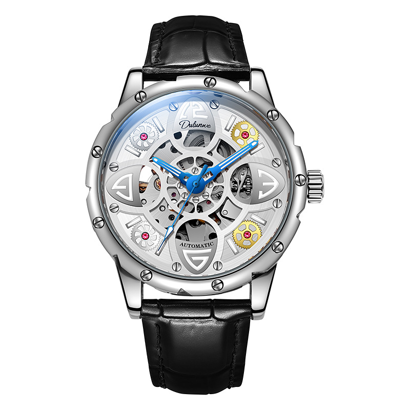 Genuine Leather Strap White