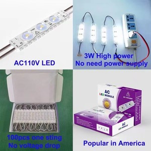 3 leds su geçirmez modül AC 110V/220V 22mm Ip67 LED tabela için su geçirmez LED modülleri - Product Image 5