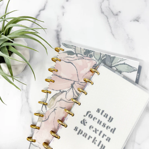 Pre-Punched Frosted Planner Covers for Everyday Disc Bound <strong>Notebook</strong> PP Cover <strong>with</strong> <strong>Rounded</strong> <strong>Corners</strong> - Product Image 1