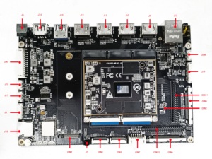 Scheda di sviluppo braccio personalizzata RG34 Amlogic A311D2, braccio CPU Server, scheda integrata Android - Product Image 3