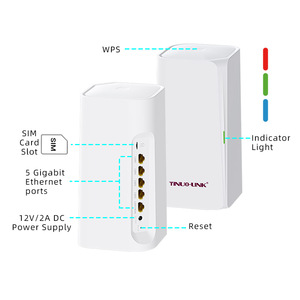เราเตอร์ Wi-Fi 6 & 4G LTE AX1800คุณภาพสูงพร้อมฟังก์ชั่นไฟร์วอลล์ VPN และการเข้ารหัส WEP