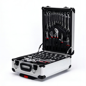 便携式旅行箱186件工具组带拉式铝盒四层五金组合工具组 - Product Image 6