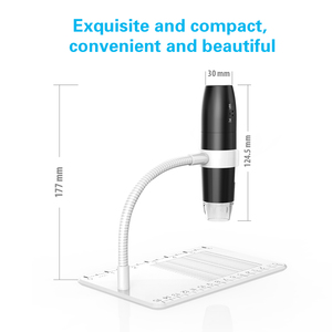 OEM/ODM Digital <strong>Microscope</strong> USB Connection Photo Video Wifi Wireless 2MP HD 1080P 1000X <strong>Mini</strong> <strong>LED</strong> <strong>Microscope</strong> for Jewelry Detection - Product Image 4