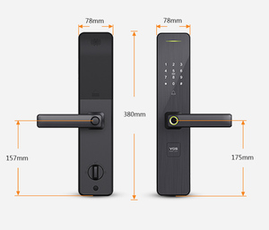 Serrure De Porte Fingerprint Scanner App Lock Elektrische Schloss Mit Fernbedienung Smartlock Yiwu