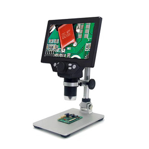 Mini microscopio Digital portátil Hd con pantalla Lcd de visualización para reparación de teléfonos, lupa, batería incorporada - Product Image 1