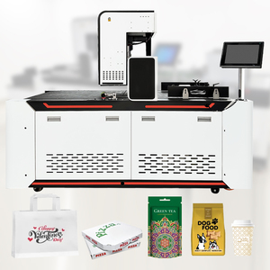 Fabrik Direkt vertrieb Digitaldruck maschine Single Pass Karton Farbe Pizza Box Vlies beutel Drucker Tinten strahl drucker