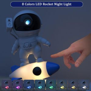 13 in 1 Planetarium Rocket <strong>Star</strong> Astronaut Galaxy Projector Realistic Starry Sky <strong>LED</strong> Night Light with Solar System Nebula Moon - Product Image 3