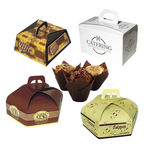 Cuộn <span class=keywords><strong>Tulip</strong></span> ủng hộ Hộp Tùy chỉnh có thể gập lại <span class=keywords><strong>Tulip</strong></span> hình dạng bánh bao bì hộp trường hợp in gói hộp giấy cho cupcakes - Product Image 2