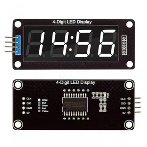 TM1637 LED-Anzeige modul für Arduino 4 Digit 7 Segment 0,56 Zoll Zeit schalt uhr Röhren modul Rot Blau Grün Gelb Weiß