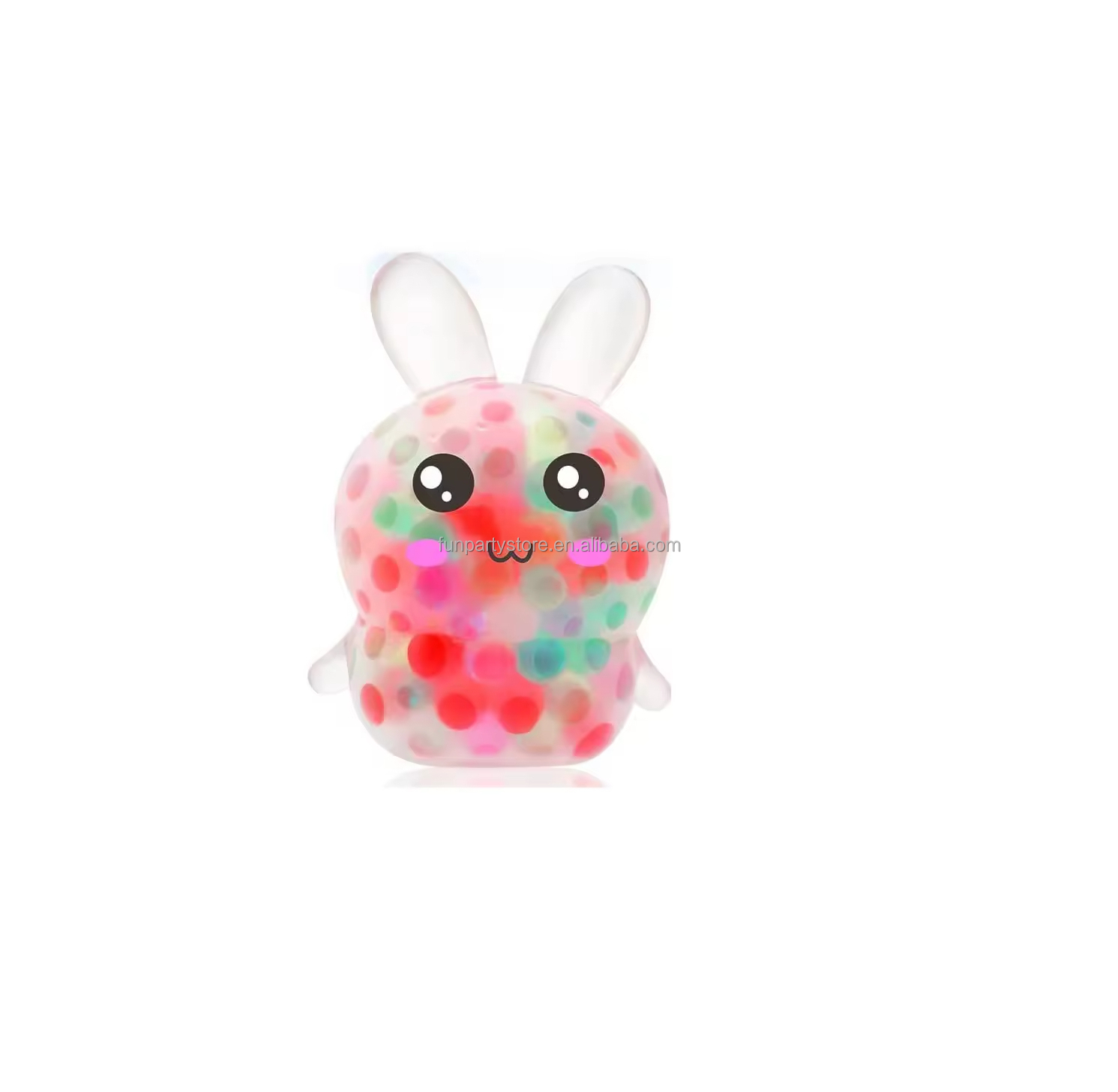 Lapin en perles à bulles