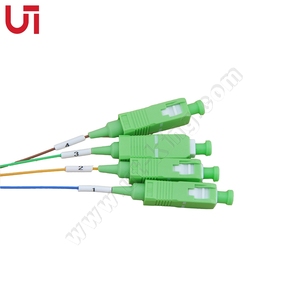 UT-King 1x4ミニ光ファイバーPLCスプリッターUPCポリッシュSC/APCコネクタFTTHネットワーク用スチールチューブ光ファイバー機器 - Product Image 4