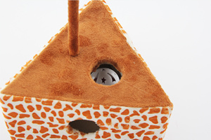猫用刮刮器弹簧鼠标玩具小猫用羽毛鼠标 - Product Image 4