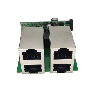 4 puertos Panel de Control de módulo interruptor TCP IP de red Lan Servidor Web RJ45 Puerto vethernet interruptor pcb