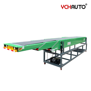 Express Logistics Solutions Cinta transportadora telescópica 40 pies Contenedor Carga Descarga Sacos Neumáticos Transportadores con CE - Product Image 5