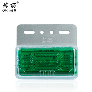 QL 3069 super bright กันน้ำ24V ไฟ LED เครื่องหมายด้านข้างสัญญาณไฟเลี้ยวลงไฟกวาดล้างมุมสำหรับรถบรรทุกรถพ่วง - Product Image 4