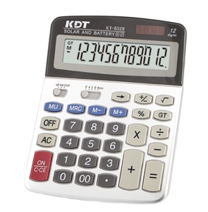 Calculadora básica pequeña personalizada, calculadora de 12 dígitos para oficina, venta al por mayor - Product Image 1
