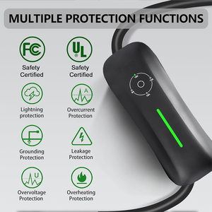 เครื่องชาร์จ3.5KW แบบพกพา16A EVSE กล่องชาร์จ Cee ปลั๊ก EV สายชาร์จสำหรับยานพาหนะไฟฟ้า - Product Image 2