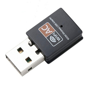 USB WiFi适配器，迷你无线网卡WiFi加密狗，适用于电脑、笔记本电脑、台式机 - Product Image 1