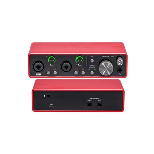 Ss212高品質StudioUSBオーディオインターフェースと録音用の第3世代USBオーディオインターフェース - Product Image 1