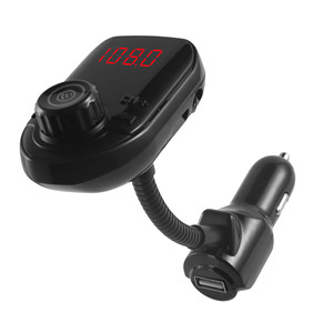 调频发射机音频MP3播放器3.1A快速充电双USB汽车充电器蓝牙套件汽车X8调频收音机创新音乐播放器