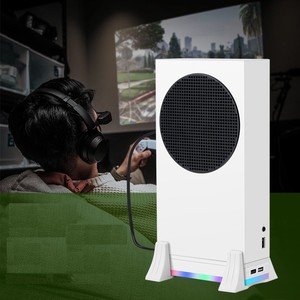 Yeni Model <span class=keywords><strong>Xbox</strong></span> serisi ana bilgisayar soğutma fanı <span class=keywords><strong>Xbox</strong></span> One ile uyumlu dikey stant Base renkli ışıklar