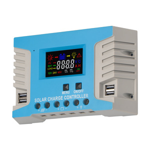 60A 24V WiFi太阳能控制器发光二极管恒流脉宽调制太阳能灯控制器，带液晶显示器ROHS认证 - Product Image 1
