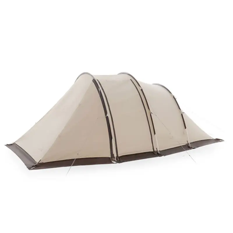Lluvia y viento protector solar portátil grande pop up 3-4 personas tienda al aire libre túnel una habitación impermeable camping
