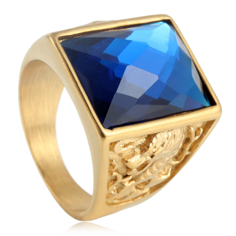 Golden Blue Stone