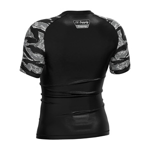 Dropshipping Tùy Chỉnh Không Có <span class=keywords><strong>Gi</strong></span> Vớ Phòng Tập Thể Dục Jiu Jitsu Anh Bjj Vật Lộn Mặc Judo Rashguard MMA Trẻ Em Phát Ban Bảo Vệ Bjj Võ Thuật - Product Image 4