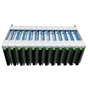 Panel de conexión de fibra óptica FONGKO 3U chasis MPO Subrack 3U MPO Subrack sin módulo pequeño y casetes MPO - Product Image 1