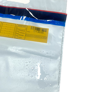 Transparente personalizado que ayuda a proteger la integridad de los contenidos importantes. El Mensaje de VOID aparece en las bolsas de depósito a prueba de manipulaciones - Product Image 5