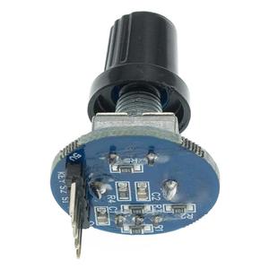 Rotary Encoder Module Brick <strong>Sensor</strong> Development Round Audio Rotating <strong>Potentiometer</strong> Knob Cap EC11 - Product Image 2