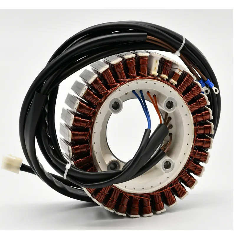 YP, Yuxin Range extensor gerador rotor, estator, 4KW5KW6KW, 60V72V, gerador modificado DC Brushless Stator