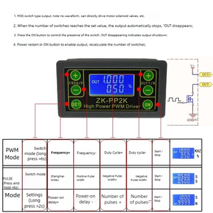 The Pulse Number Frequency of the <strong>High</strong>-power <strong>PWM</strong> Dimming Motor <strong>Speed</strong> <strong>Control</strong> Solenoid Valve Is Zk-PP2K - Product Image 5