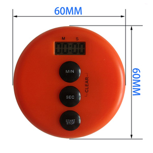 Strumenti di Cottura Rotondo Mini Digital Countdown Timer Da Cucina portatile - Product Image 3