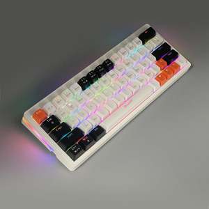 YH8705ミニLEDバックライトワイヤレスUSB 63キーメカニカルゲームキーボードラップトップ/コンピュータ用英語 - Product Image 3