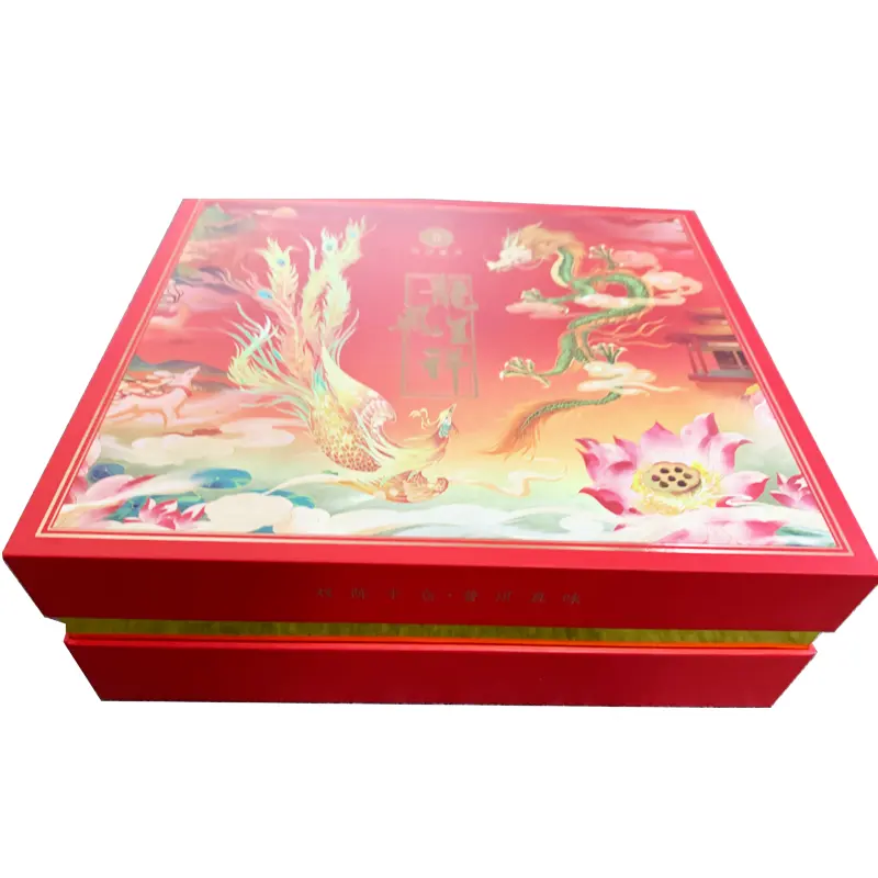 Custom printing luxury paper box for tea cup gift box Chinese tea set packing boxes coffee tea set