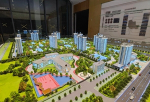 プロの高層住宅3D建築モデルミニチュア建築スケールモデル - Product Image 2