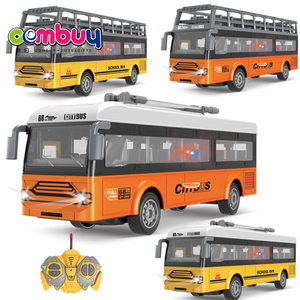 Uzaktan kumanda 1:30 dört kanallı aydınlatma oyuncaklar model otobüs rc - Product Image 1