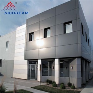 Gebogene ACP/ACM-Verkleidung platte-Mindestens 3mm Bieger adius, Kalt umformung für nahtlose Fassaden und architekto nische Designs - Product Image 1