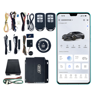 Ovi 9100 Phổ Điện Thoại Thông Minh Khởi Động Chìa Khóa Kỹ Thuật Số Thông Qua Ứng Dụng Di Động Báo Động Xe Hơi Chống Trộm Thụ Động Keyless Nhập Từ Xa Khởi Động Xe - Product Image 2