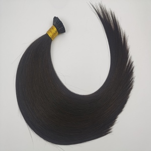 Toptan rus görünmez Remy saç ekleme çift çizilmiş Ombre bant-in ve Keratin sopa i-ucu insan saçı, 20 inç seçeneği - Product Image 3